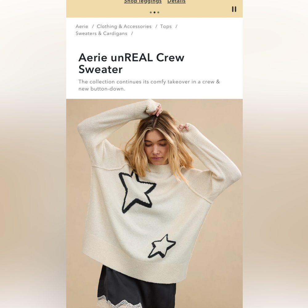 Aerie unreal sweater